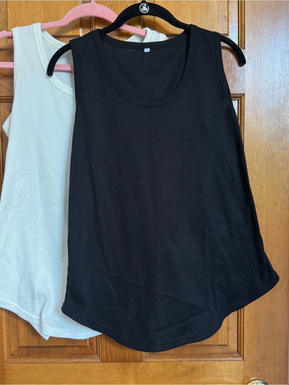 🎀 5 for 25! 🛍️ Bundle of 2 Longline Waffleknit Tanks